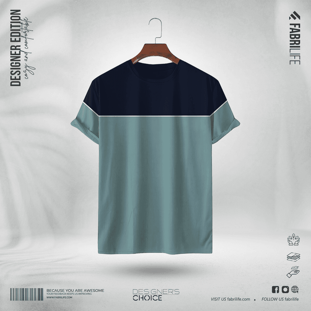 Fabrilife Designer Edition Dual-Tone Premium T-Shirt